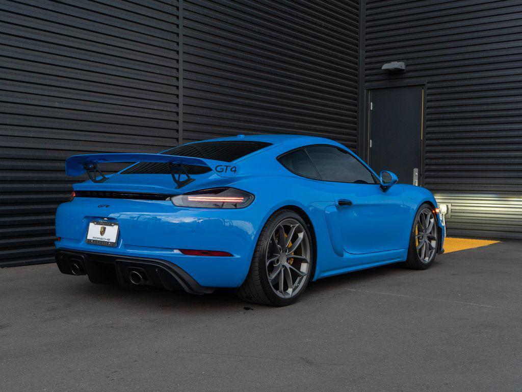 used 2022 Porsche 718 Cayman car, priced at $132,499