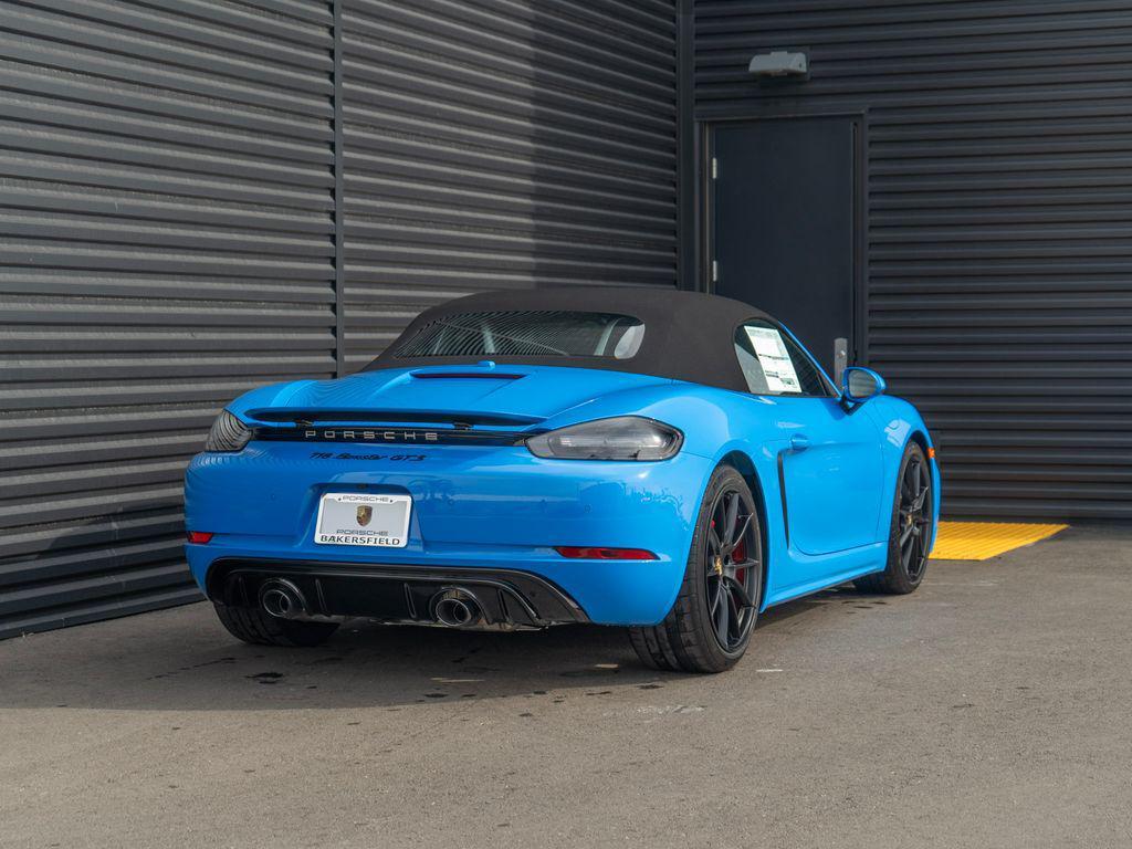 new 2025 Porsche 718 Boxster car, priced at $128,435