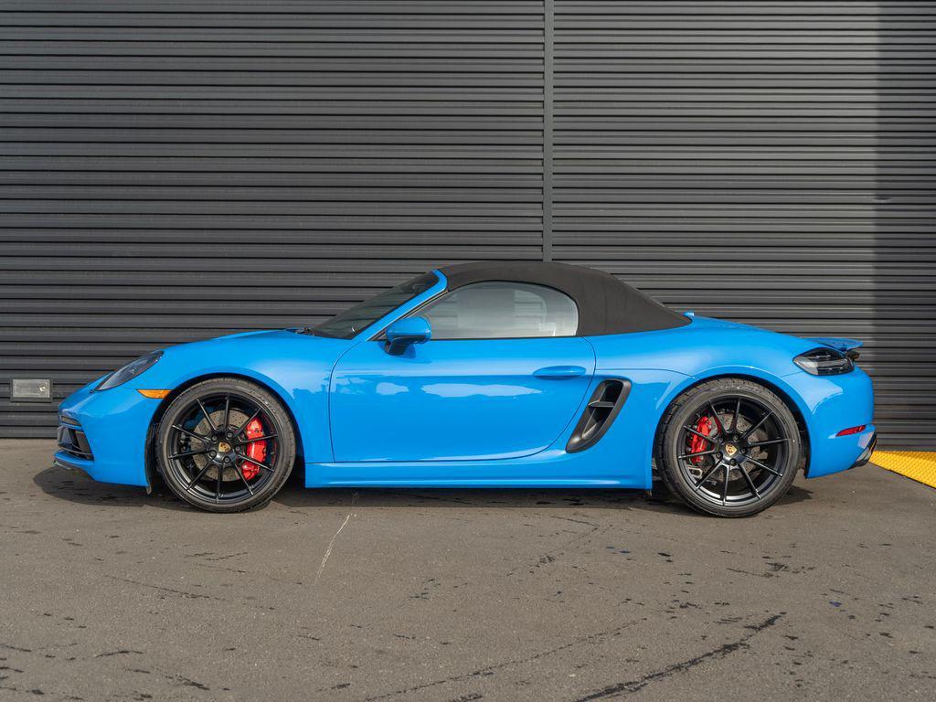 new 2025 Porsche 718 Boxster car, priced at $128,435
