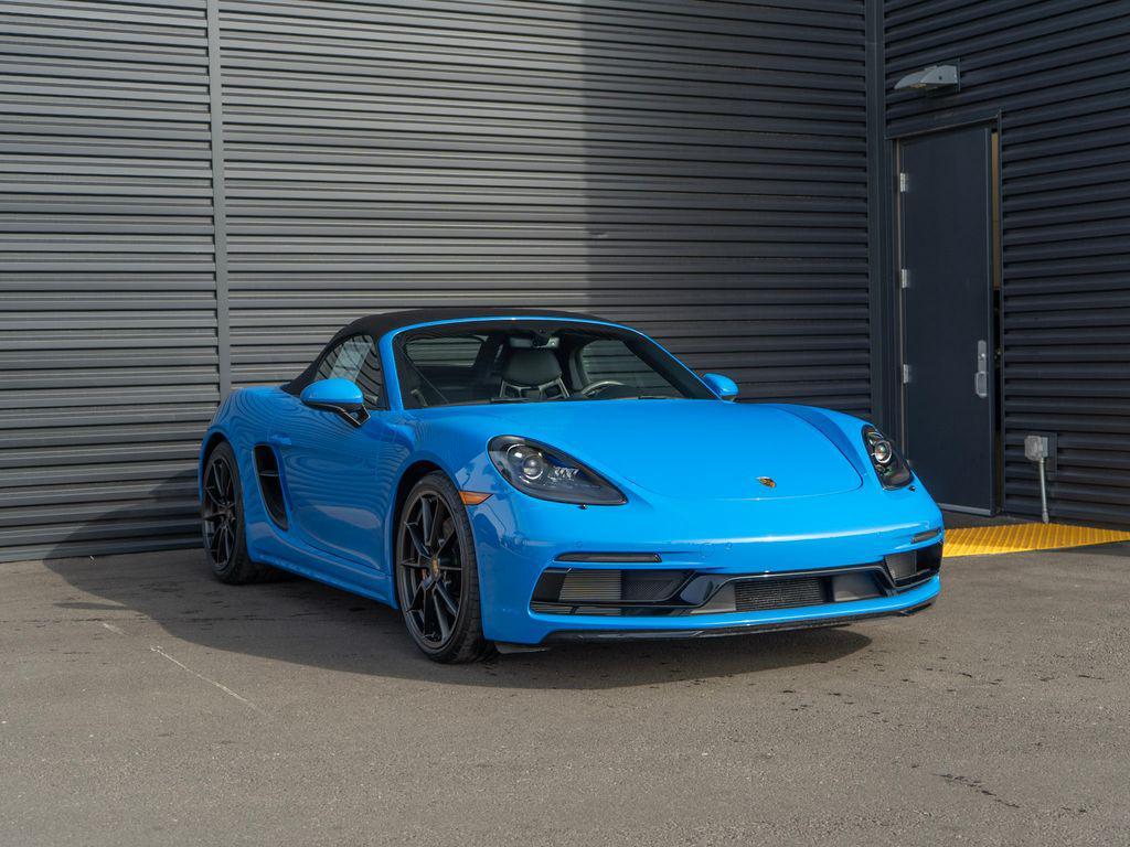 new 2025 Porsche 718 Boxster car, priced at $128,435