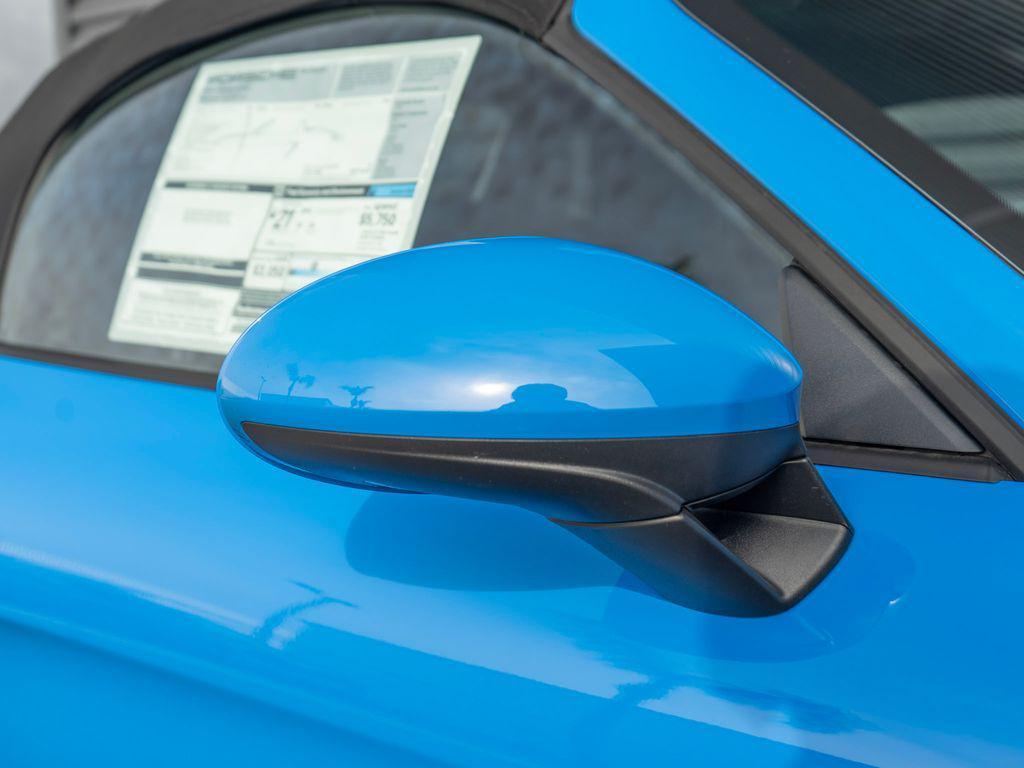 new 2025 Porsche 718 Boxster car, priced at $128,435