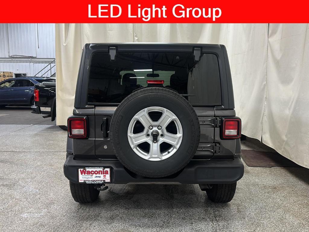 used 2020 Jeep Wrangler Unlimited car, priced at $28,369