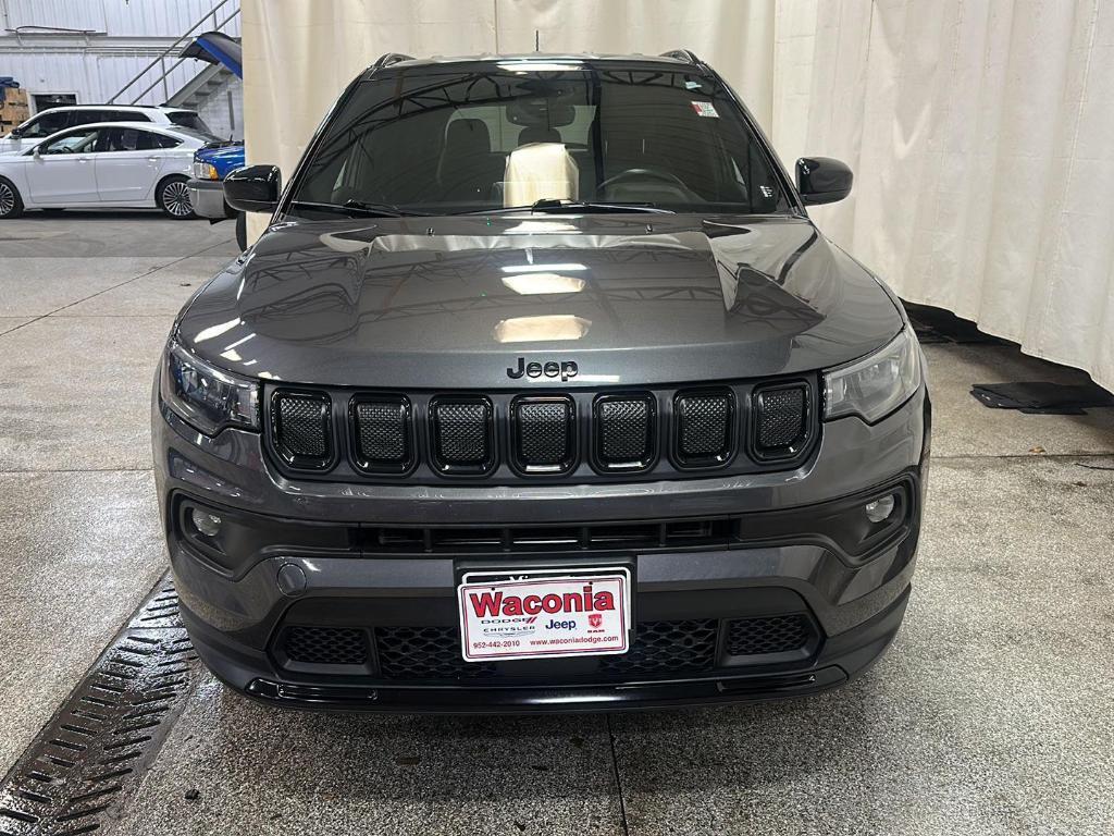 used 2022 Jeep Compass car, priced at $21,799