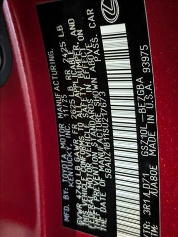 new 2025 Lexus ES 350 car, priced at $46,035