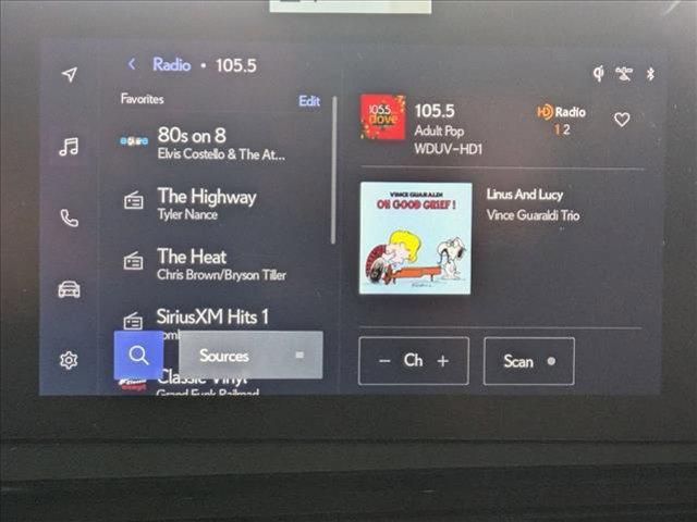 new 2025 Lexus ES 350 car, priced at $46,035