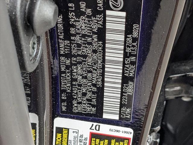 used 2021 Lexus ES 250 car, priced at $30,560