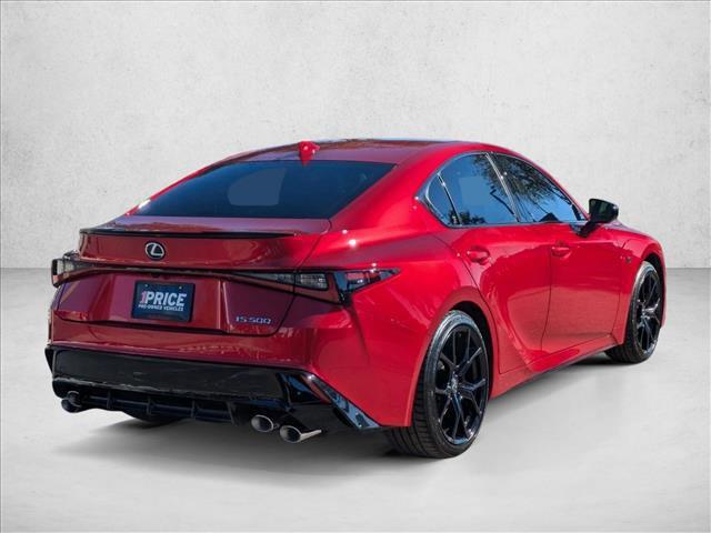 used 2025 Lexus IS 500 car, priced at $77,499