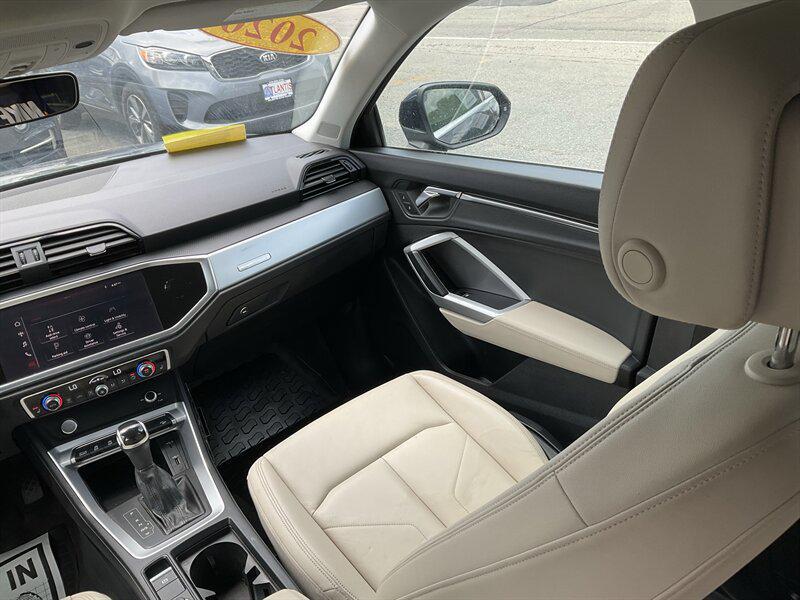 used 2020 Audi Q3 car, priced at $14,995