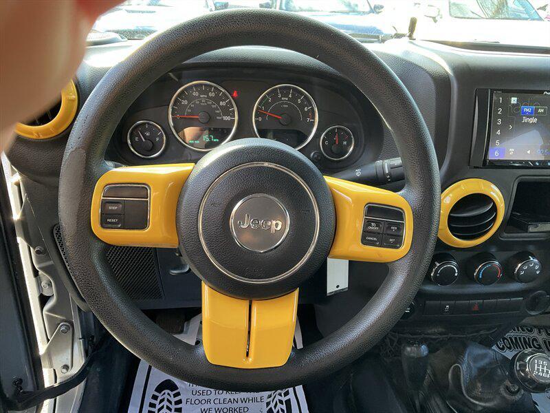 used 2015 Jeep Wrangler car, priced at $11,495