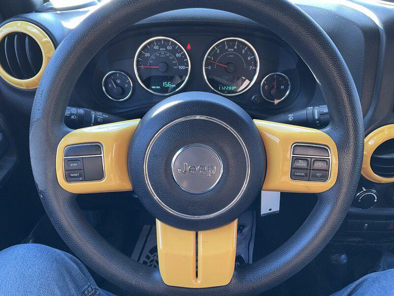 used 2015 Jeep Wrangler car, priced at $11,495