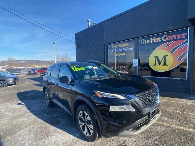 used 2021 Nissan Rogue car, priced at $18,500