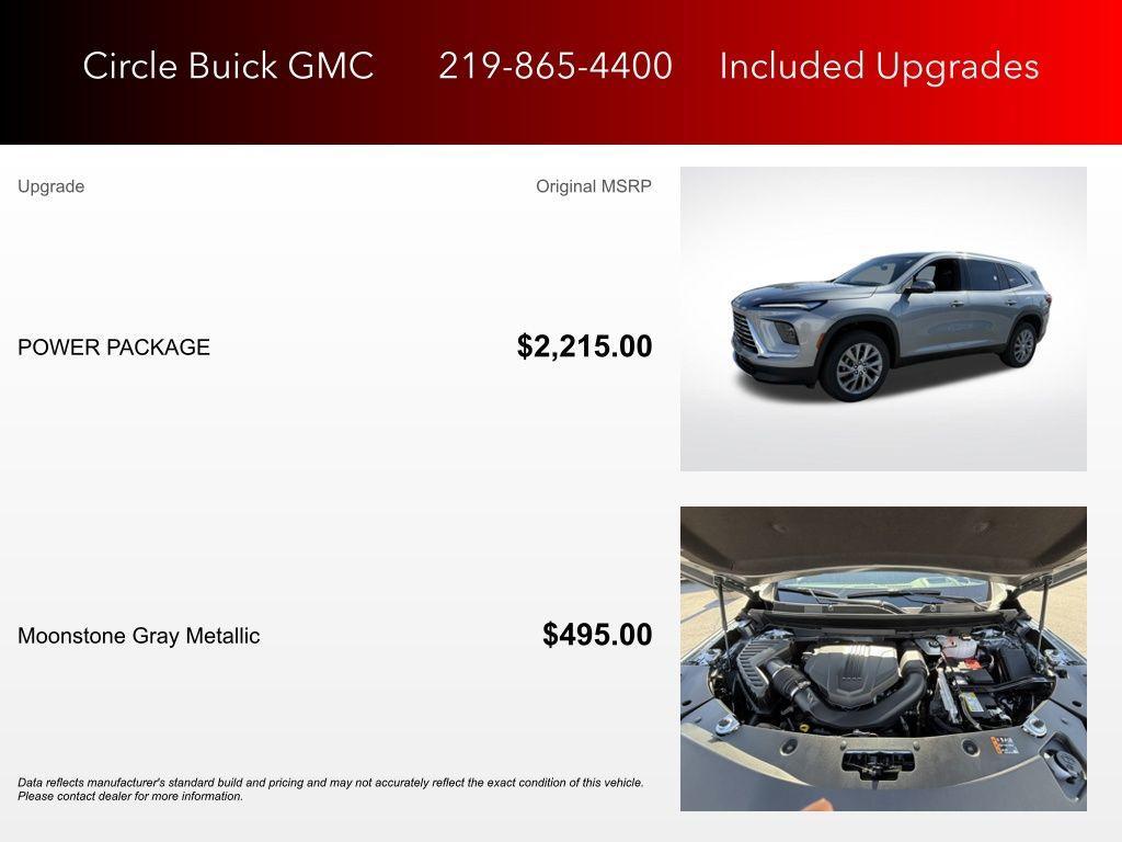 new 2026 Buick Enclave car, priced at $44,726