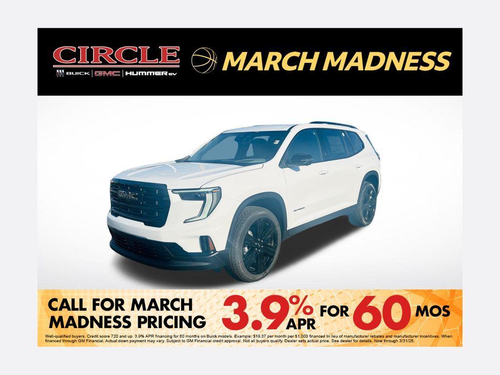 new 2026 GMC Acadia car, priced at $47,611