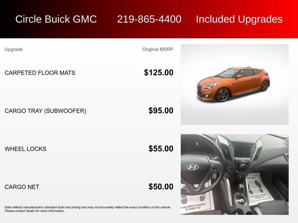 used 2016 Hyundai Veloster car, priced at $10,575