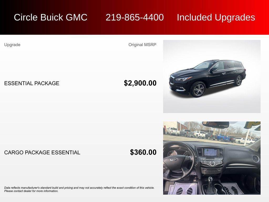 used 2019 INFINITI QX60 car, priced at $17,775