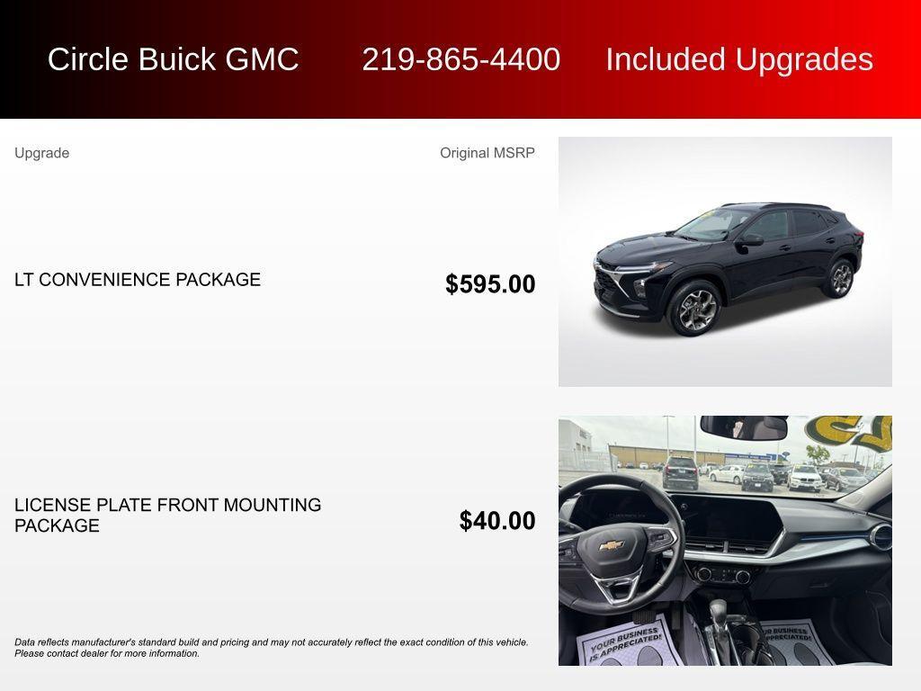 used 2025 Chevrolet Trax car, priced at $22,226