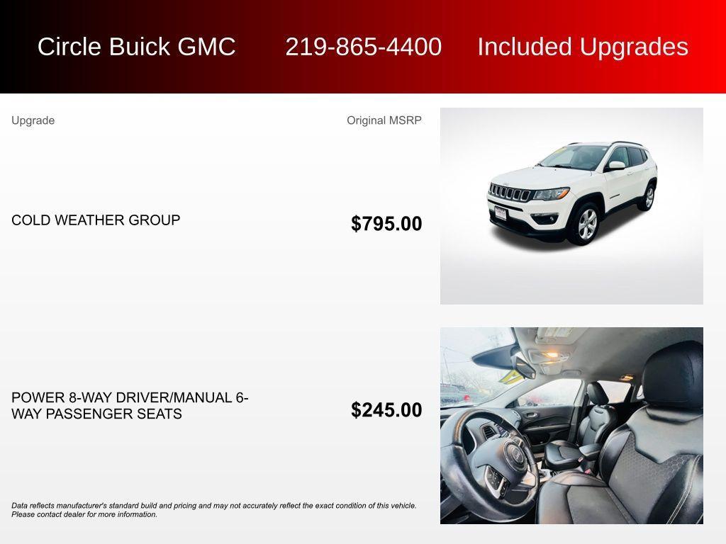 used 2017 Jeep Compass car, priced at $14,475