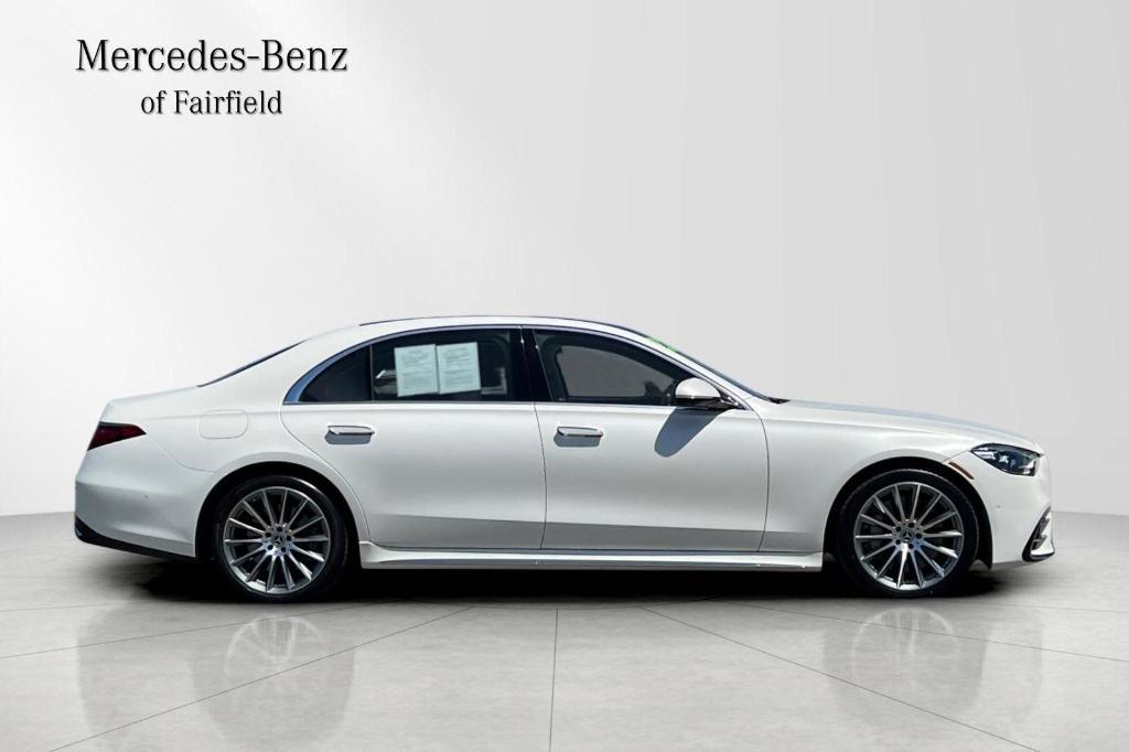 used 2022 Mercedes-Benz S-Class car, priced at $61,999