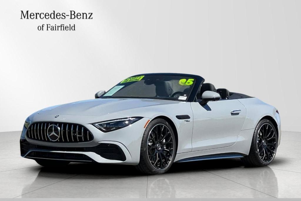 used 2025 Mercedes-Benz AMG SL 43 car, priced at $108,999