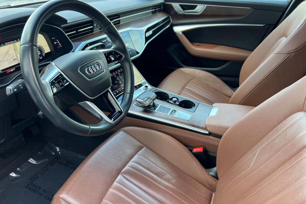 used 2021 Audi A6 car, priced at $33,199