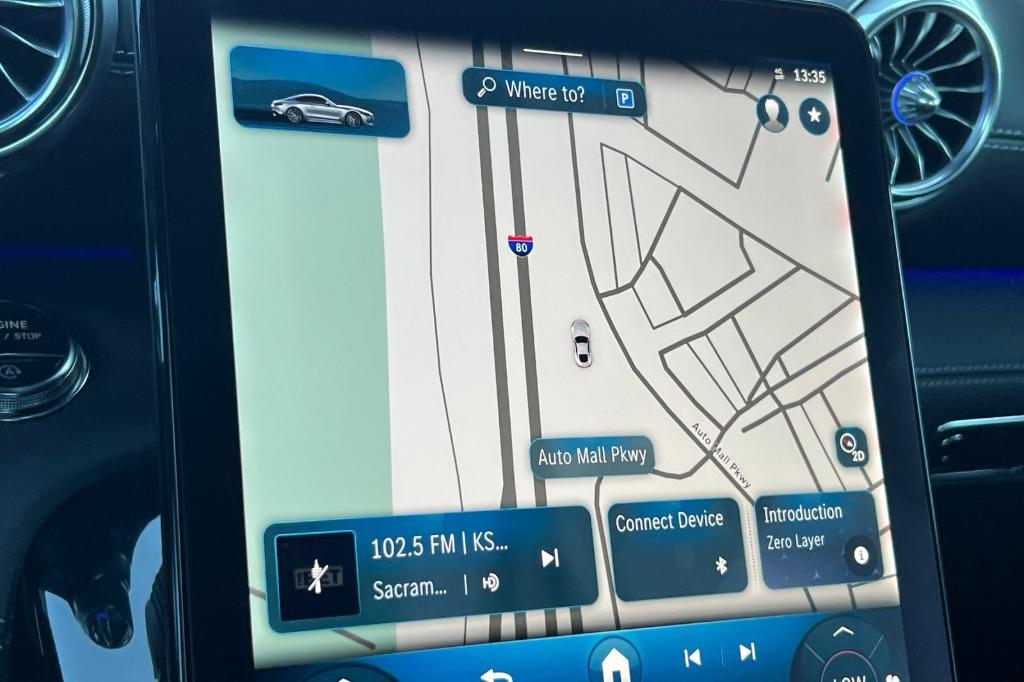 new 2025 Mercedes-Benz AMG GT 63 car, priced at $184,850