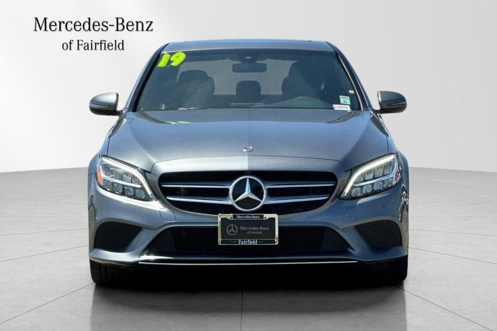 used 2019 Mercedes-Benz C-Class car, priced at $19,999