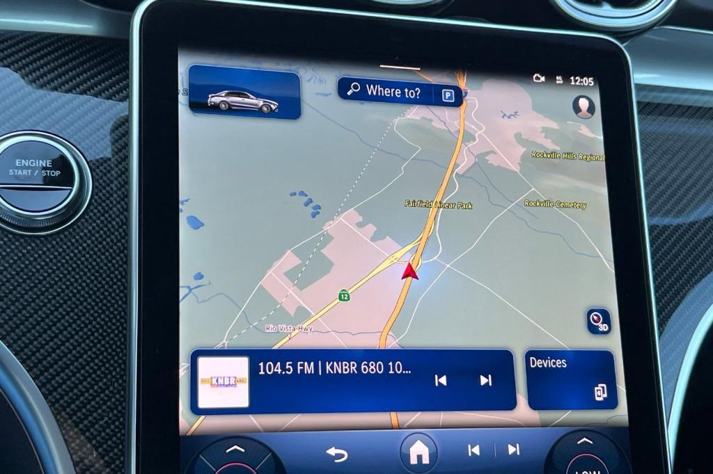 new 2025 Mercedes-Benz AMG C 63 car, priced at $99,270