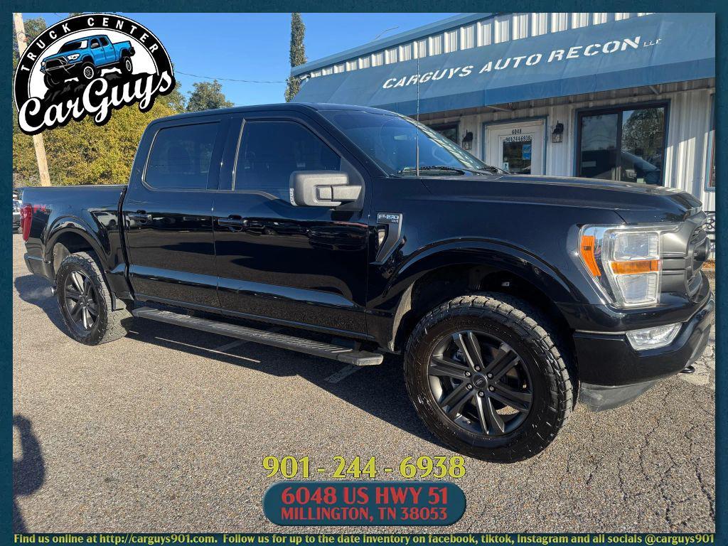 used 2021 Ford F-150 car, priced at $25,999