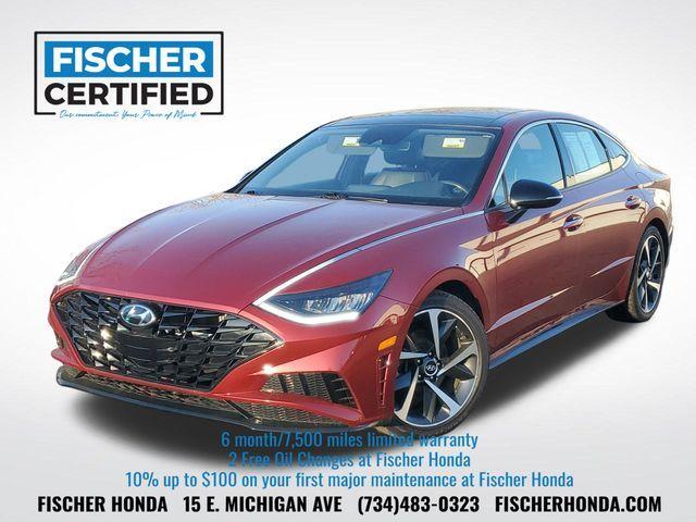 used 2023 Hyundai Sonata car, priced at $18,998