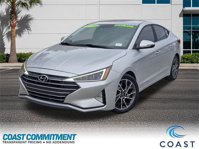 used 2019 Hyundai Elantra car, priced at $12,342