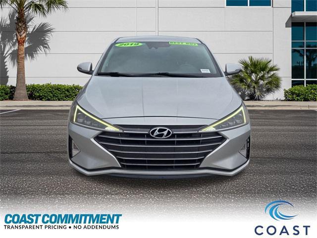 used 2019 Hyundai Elantra car, priced at $12,342
