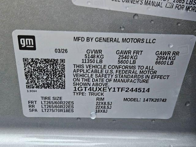 new 2026 GMC Sierra 2500 car, priced at $94,437