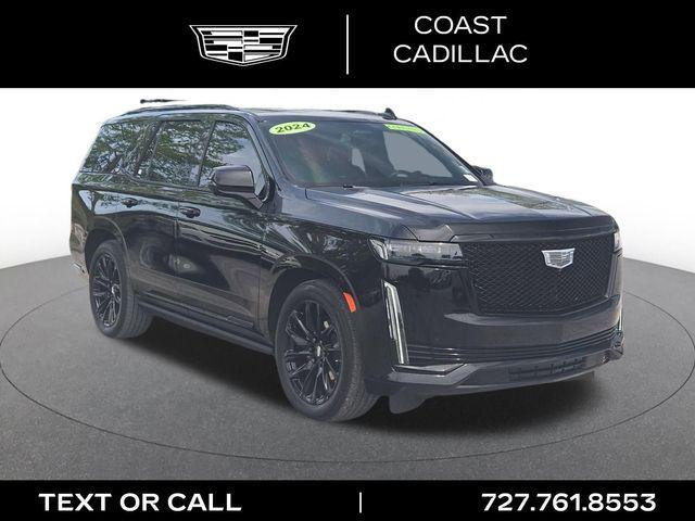 used 2024 Cadillac Escalade car, priced at $90,221