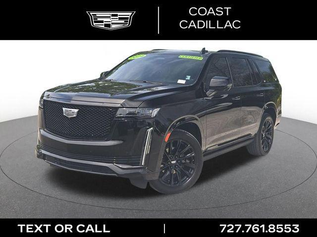 used 2024 Cadillac Escalade car, priced at $90,221