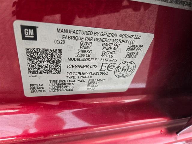 used 2020 GMC Sierra 3500 car, priced at $51,931