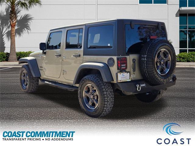 used 2017 Jeep Wrangler Unlimited car, priced at $16,920