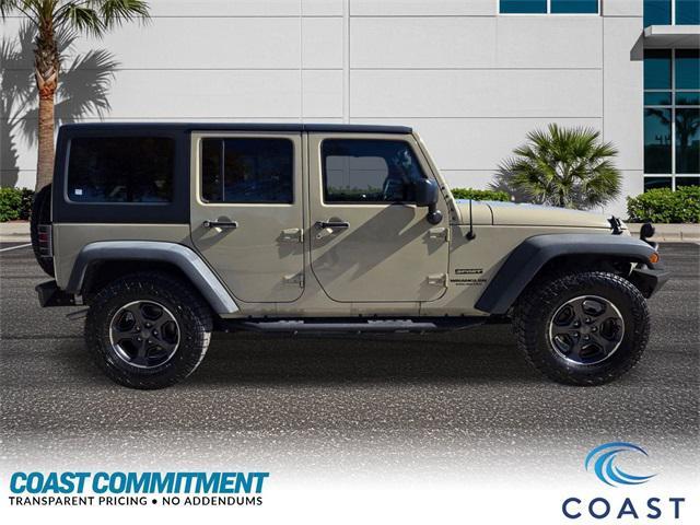 used 2017 Jeep Wrangler Unlimited car, priced at $16,920