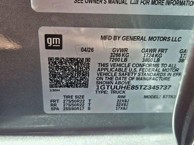 new 2026 GMC Sierra 1500 car, priced at $77,457
