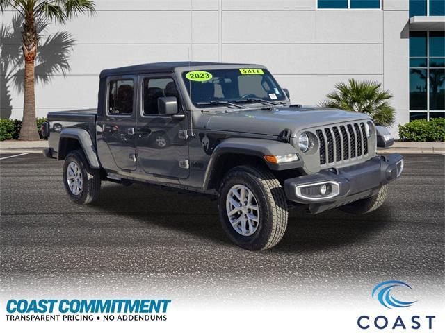 used 2023 Jeep Gladiator car, priced at $24,732