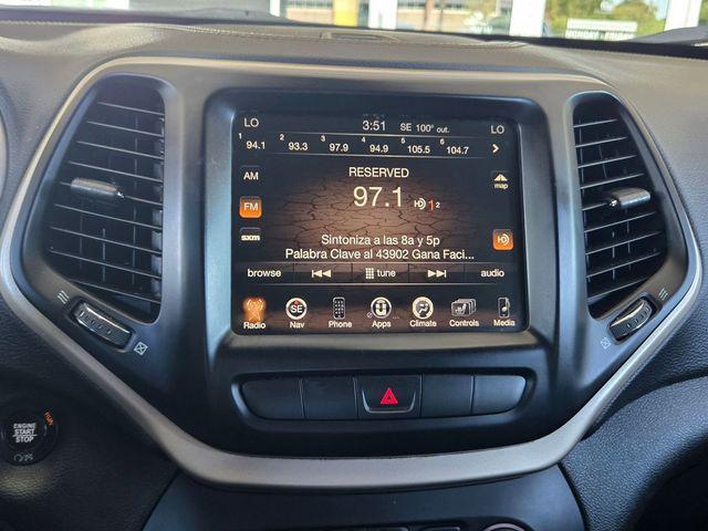 used 2015 Jeep Cherokee car, priced at $13,278