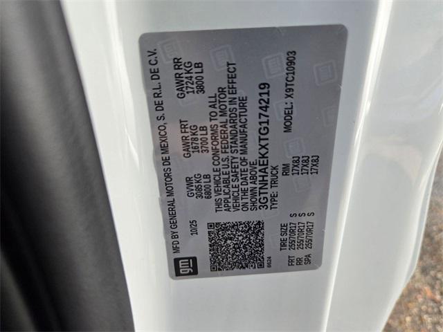 new 2026 GMC Sierra 1500 car, priced at $33,390