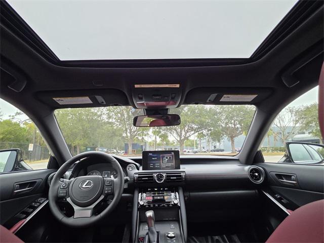 new 2025 Lexus IS 350 car, priced at $47,058