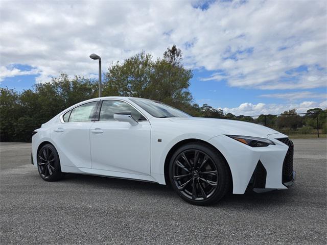 new 2025 Lexus IS 350 car, priced at $47,058