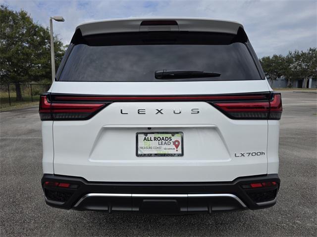new 2025 Lexus LX 700h car, priced at $122,439