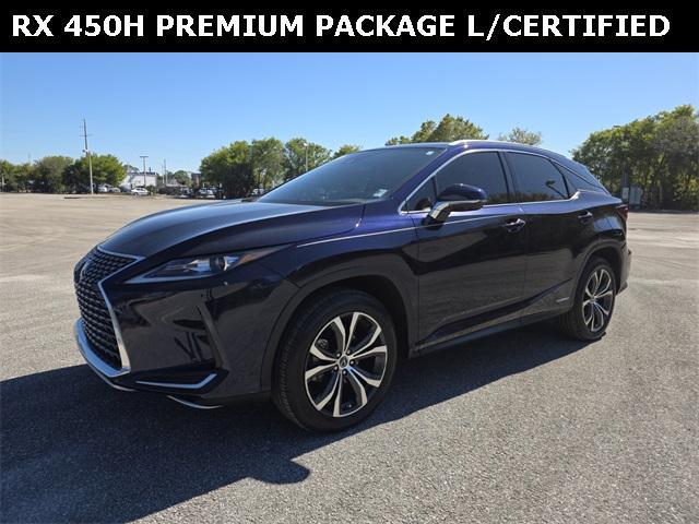 used 2021 Lexus RX 450h car, priced at $39,853