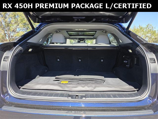 used 2021 Lexus RX 450h car, priced at $39,853