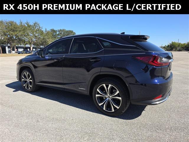 used 2021 Lexus RX 450h car, priced at $39,853