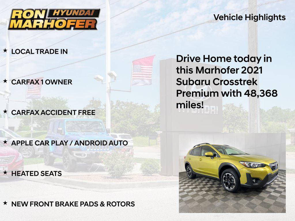 used 2021 Subaru Crosstrek car, priced at $21,188