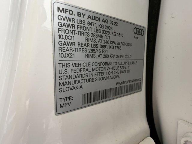 used 2022 Audi Q8 car, priced at $41,499