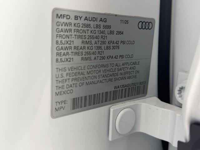 new 2025 Audi SQ5 car, priced at $66,911